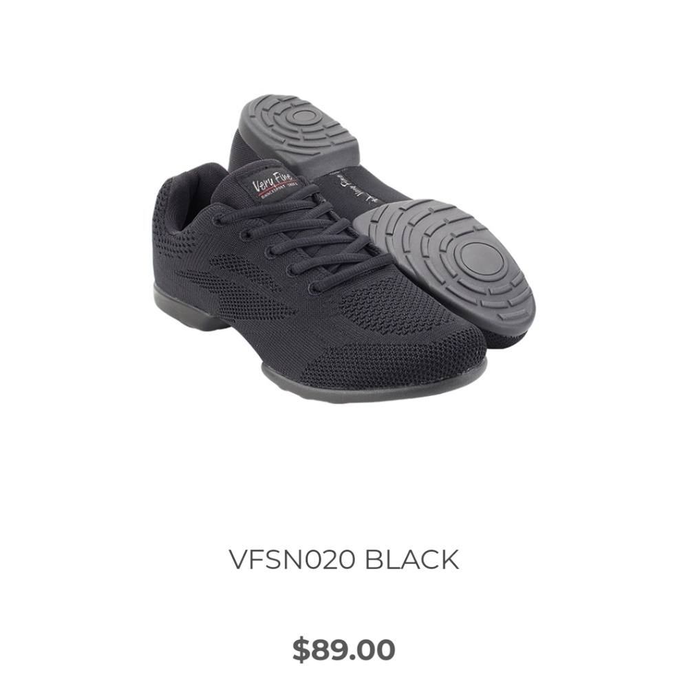 Dance sneakers, like new condition